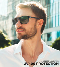 KALIYADI Sunglasses for Mens Polarized-Sunglasses: Men Sun Glasses with UV400 Protection for Driving Fishing Golf