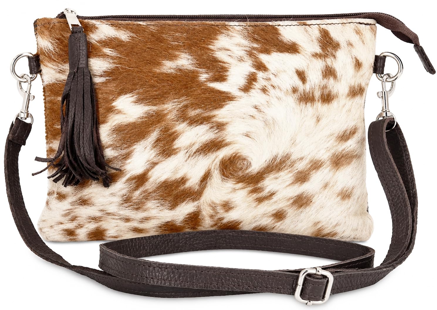 Trec Tech Western Crossbody bag for Women Hair-On Cowhide Purse