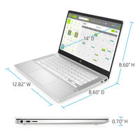 HP Chromebook 14-inch HD Laptop, Intel Celeron N4000, 4 GB RAM, 32 GB eMMC, Chrome (14a-na0020nr, Ceramic White)
