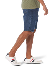 Wrangler Authentics Men's Comfort Flex Waistband Short, Dark Stonewash, 36