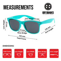 UV Protection Sunglasses Men & Women – Lightweight & Durable Unisex 80’s Retro Shades with Flexible Hinges, Bulk 10-Pack