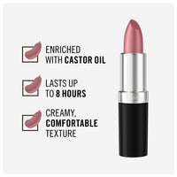 Rimmel Lasting Finish Lipstick | Up to 8 Hours of Intense Lip Color with Color Protect Technology and Exclusive Black Diamond Complex | 0.14 fl oz (Pack of 1) | 002 Candy