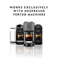 Nespresso Capsules Vertuo, Espresso Variety Pack, Medium and Dark Roast Espresso, 50-Count Espresso Pods, Brews 1.35oz.