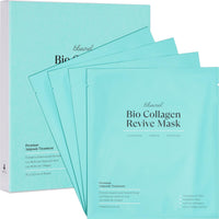Ebanel Bio Collagen Face Mask, 4-Pack Hydrating Overnight Korean Sheet Mask