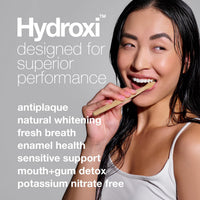 Davids Hydroxi Fluoride Free Nano Hydroxyapatite Toothpaste for Remineralizing, Sensitive Support, Whitening, Antiplaque, SLS Free, Natural Peppermint, 4oz, Made in USA