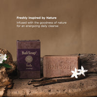 Bali Soap - Natural Handmade Soap Gift Set, 6 Bars, Plant Based Cold Process