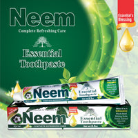 Neem Essential Toothpaste New 5 in 1 100% Fluoride Free