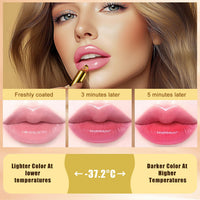 Color Changing Lipstick, PH Lipstick Color Changing, PH Adjusting Lip stick, Clear Lip stick That Changes Color, Long Lasting Moisturizing Tinted Lip Balm, Non-Sticky Formula, Mothers Day Gifts (1pcs)