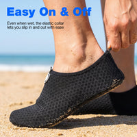 SIMARI Water Shoes for Women Men Swim Aqua Socks Beach Pool Essentials Barefoot Surf River Boat Kayak Sea Yoga Sand Exercise Sport Accessories Breathable Quick-Dry Adult Youth Kid Size SWS001