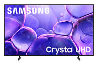 Samsung 43-Inch Class Crystal UHD U8000F 4K Smart TV (2025 Model) Endless Free Content, Processor, MetalStream Design, Knox Security, Alexa Built-in