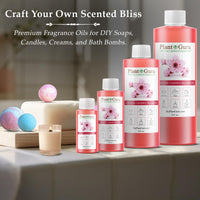 Japanese Cherry Blossom Fragrance Oil 4 fl. oz. Scented Oil for DIY Soap Making, Candles, Bath Bombs, Body Butters. Used in Aromatherapy Diffusers, Burners and Warmers. Add to Lotions and Creams.