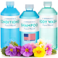 Replacement Refills - Shampoo, Conditioner, Body Wash - Tropical Waterfall