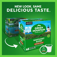 Green Mountain Coffee Roasters Nantucket Blend, Single-Serve Keurig K-Cup Pods, Medium Roast Coffee Pods, 48 Count