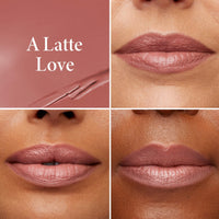 LAURA GELLER NEW YORK Jelly Balm Tinted Lip Balm – A Latte Love – Hydrating Lip Color with Shine Finish – Squalane & Vitamin E – Buildable Sheer to Medium Coverage – Vegan & Cruelty-Free