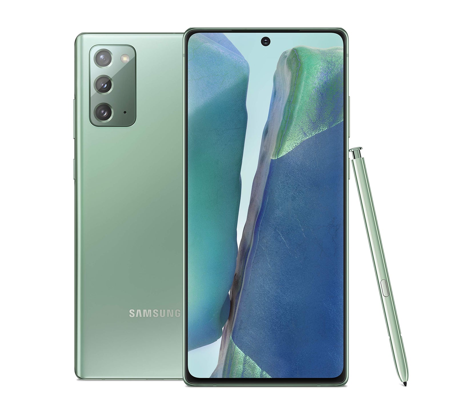Samsung Galaxy Note20 5G Factory Unlocked Android Cell Phone, US Version, 128GB of Storage, Mobile Gaming Smartphone, Long-Lasting Battery, Mystic Green