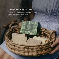 Bali Soap - Natural Handmade Soap Gift Set, 6 Bars, Plant Based Cold Process