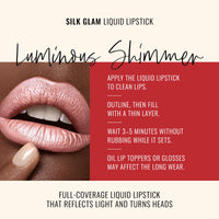 Runway Rogue Silk Glam Liquid Lipstick, Long Wear Frosted Pale-Pink Lipstick, ‘Trophy Wife’
