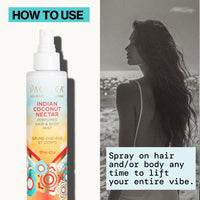 Pacifica Beauty Indian Coconut Nectar Hair & Body Mist, Functional Fragrance For A Calming Experience, Paraben-Free, Vegan & Cruelty-Free, 5 Fl Oz