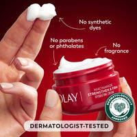 Olay Regenerist Radiance Niacinamide Face Moisturizer: Strong & Firm Cream for Women - Anti-Aging, Anti-Wrinkle, Hydrating & Skin Firming - 2 Oz