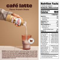 Premier Protein Shake +Energy, Café Latte, 30g High Protein, 12 Pack