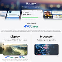 Samsung Galaxy S25 FE Cell Phone (2025), 256GB AI Smartphone, Unlocked Android, Large Display, 4900mAh Battery, High Res-Camera, AI Photo Edits, Durable, US 1 Yr Warranty, Icyblue