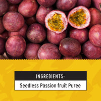 Pitaya Foods - Passion Fruit Bite-Sized Pieces, Pre-Packaged Frozen Fruit, No Added Sugar or Preservatives, Good Source of Fiber, Iron, & Vitamin C, 100% Fruit, Non-GMO (12 oz Bag)