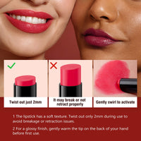 ilembane Light Purple Hydrating Lipstick, Glossy Tinted Lip Balm - Lilac