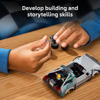 LEGO Speed Champions Time Machine from Back to The Future Building Toy for Kids - Pretend Play & Display Car Toy W/ 2 Build Modes for Boys & Girls, Ages 9+ - Gift for Birthdays - 77256