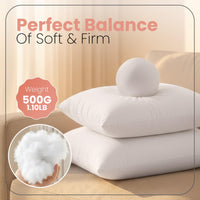 Utopia Bedding 18x18 Pillow Inserts, Set of 2, White – Indoor Decorative Throw Pillows for Bed, Sofa & Couch – Soft, Supportive & Fluffy Cushion Inserts