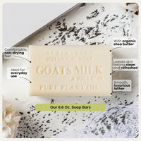 Australian Botanical Soap Variety Pack, 6.6 oz Bars – Goat Milk, Eucalyptus, Manuka Honey, Sea Salt, Pink Lychee, Lemongrass, Raspberry, Valencia Orange – Enriched with Organic Shea Butter, Pack of 8