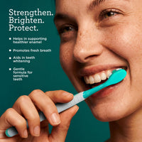 GuruNanda Hydroxyapatite Toothpaste for Whitening with Neem & Xylitol, SLS & Fluoride Free Formula with Tongue Scraper & Squeezer - Freshens Breath, Fights Plaque - Natural CocoMint Jasmine, 4.2oz