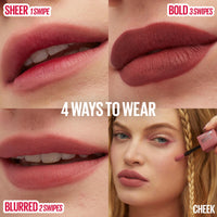Maybelline Super Stay Teddy Lip Tint, Long Lasting Matte Lipstick For Up To 12HR Wear, Kneehigh, 1 Count