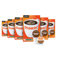 Dunkin’ Original Blend Medium Roast Coffee, Keurig K-Cup Pods, 60 Count