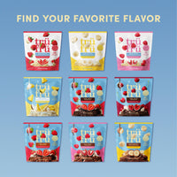 Tru Fru, Frozen, Blueberries In White And Dark Chocolate, 8 Ounce