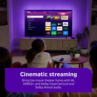 Roku Ultra - Ultimate Streaming Player - 4K Streaming Device for TV with HDR10+, Dolby Vision & Atmos - Bluetooth & Wi-Fi 6 - Rechargeable Voice Remote Pro with Backlit Buttons - Free & Live TV