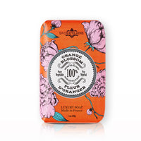 La Chatelaine Luxury Bar Soap | Natural Shea Formula (Orange Blossom, 7 oz)