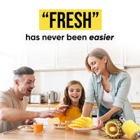 Zulay Kitchen Stainless Steel Pineapple Corer & Slicer – Heavy Duty Pineapple Cutter & Eye Removal Tool – Effortless Core Remover Tool with Sharp Reinforced Blade & Ergonomic Handle - Black