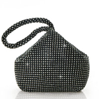 BABEYOND Women's Rhinestone Clutch Evening Bags Sparkly Glitter Triangle Purse for 1920s Party Prom Wedding