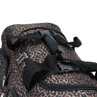 Rockland 22" Polyester Rolling Duffel Bag, Leopard