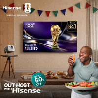 Hisense 32-Inch Class A4 Series HD 720p Smart Roku TV with Alexa Compatibility (32A4HNR) - Dolby Audio, Slim Bezel Design, Google Assistant